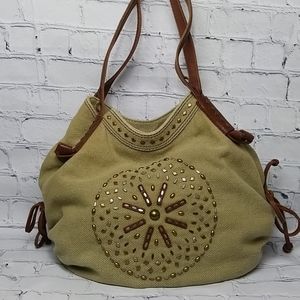 Lucky Brand Canvas Hobo